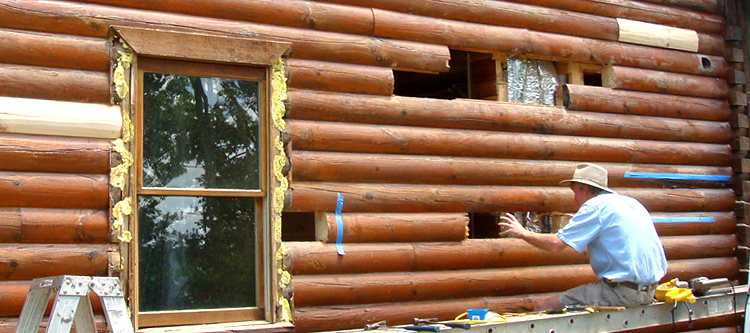 Log Home Repair Glen Alpine,  North Carolina